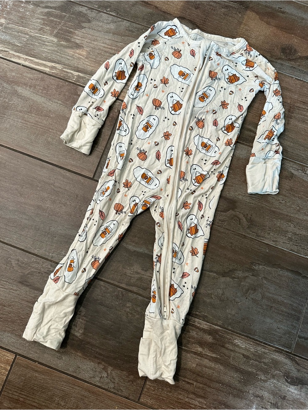 Little One Shop Cozy Halloween Kids One-Piece Bamboo Sleeper